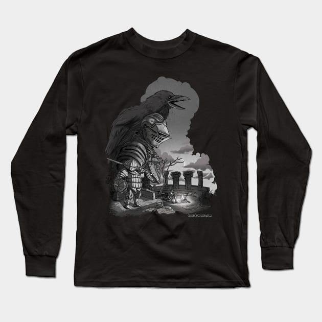 DARK SOULS Long Sleeve T-Shirt by Creepsandbabes